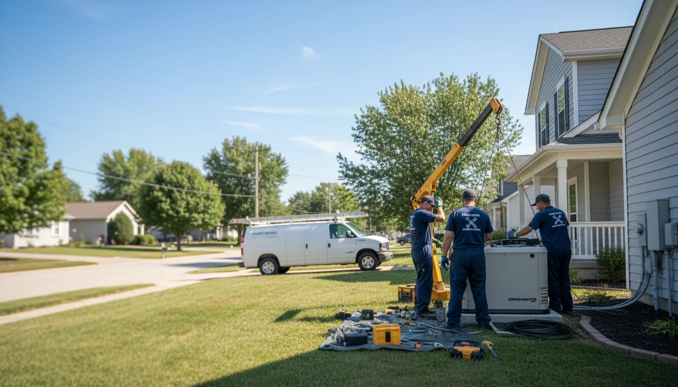 Generator Installation in Columbus, TX near me